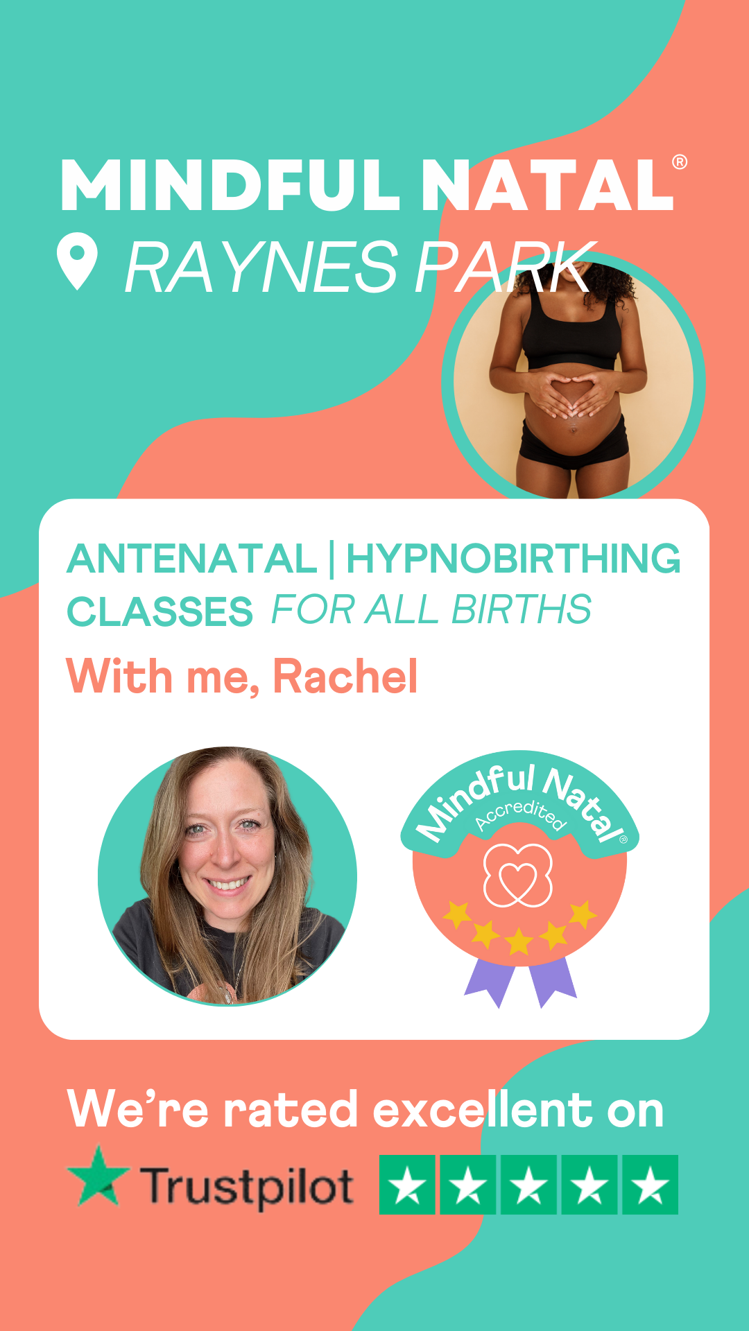 Photo of Mindful Natal® antenatal and hypnobirthing classes with the The Mindful Birth Group