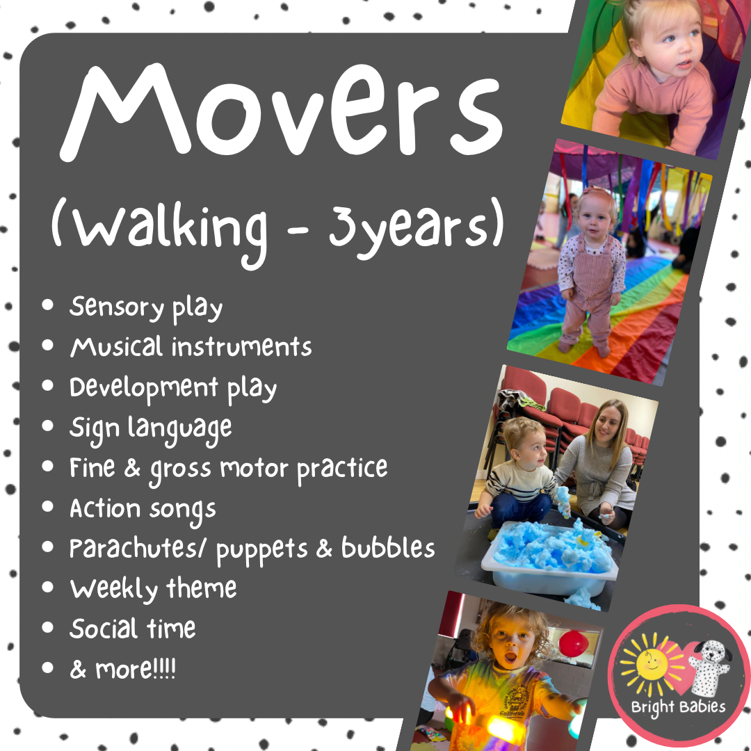 Photo of Bright Babies- Movers (walking – 3 years) – Totton