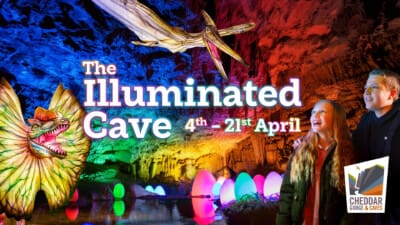 Photo of The Illuminated Cave at Cheddar Gorge & Caves this Easter