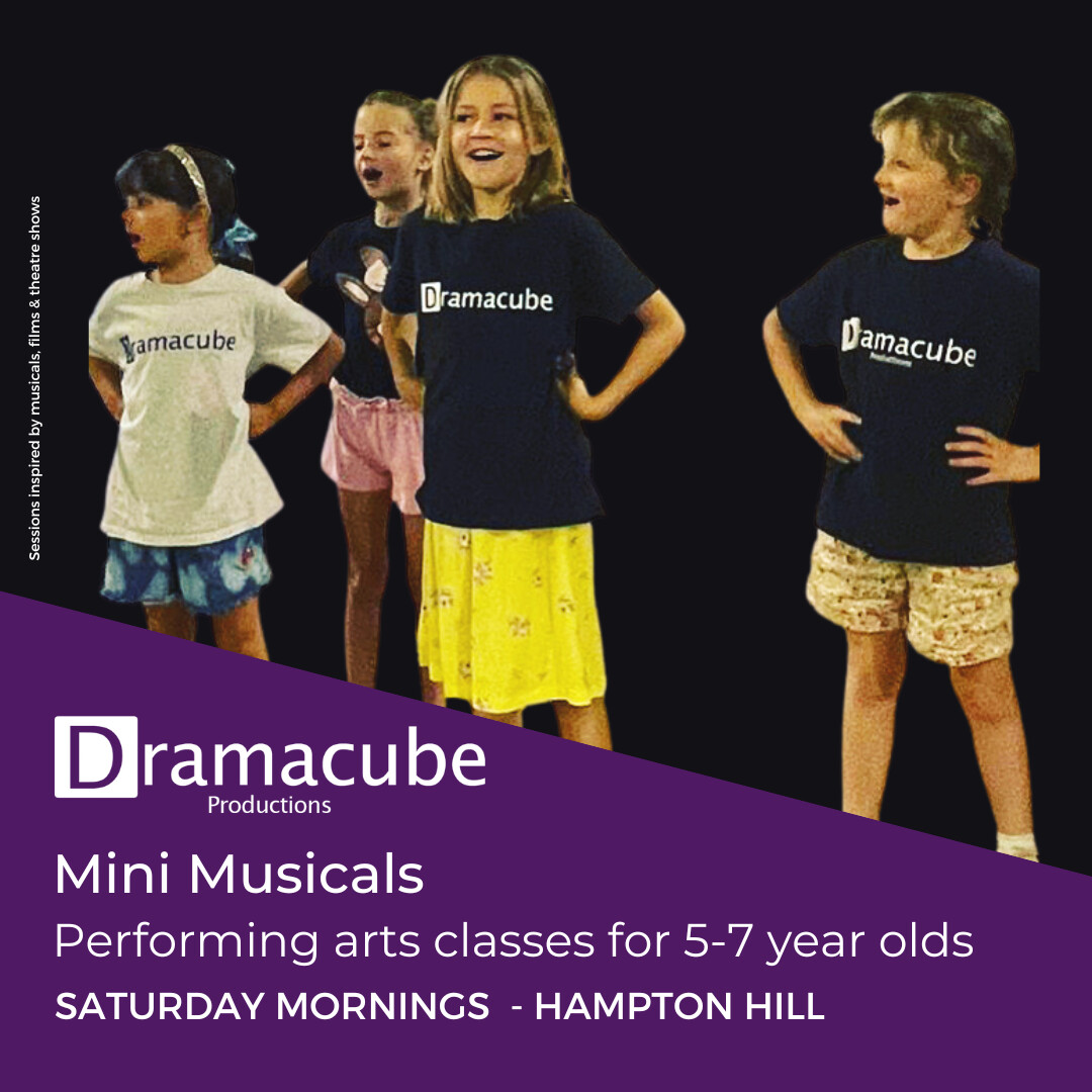 Dramacube – Mini Musicals – Classes for 5-6 & 6-7yrs