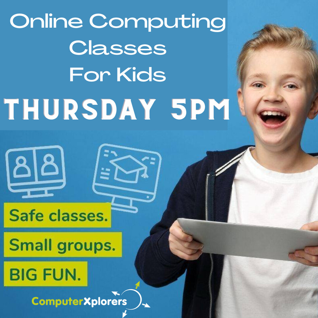 Weekly Online Computing Club (Thursday at 5pm)