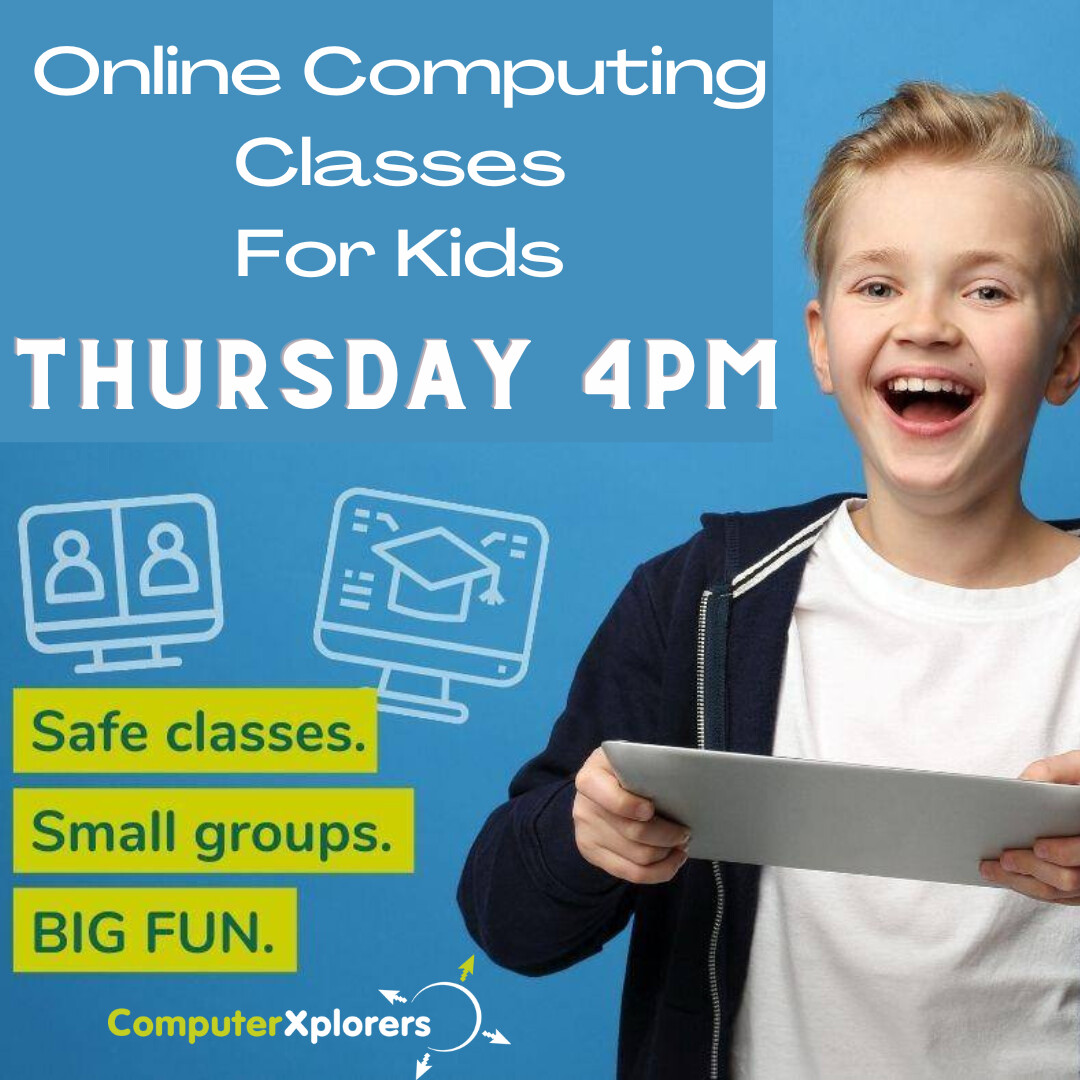 Weekly Online Computing Club (Thursday at 4pm)