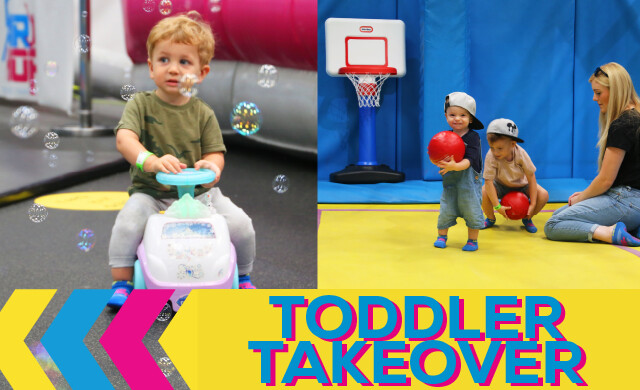 Toddler Takeover – Rush Trampoline Park High Wycombe