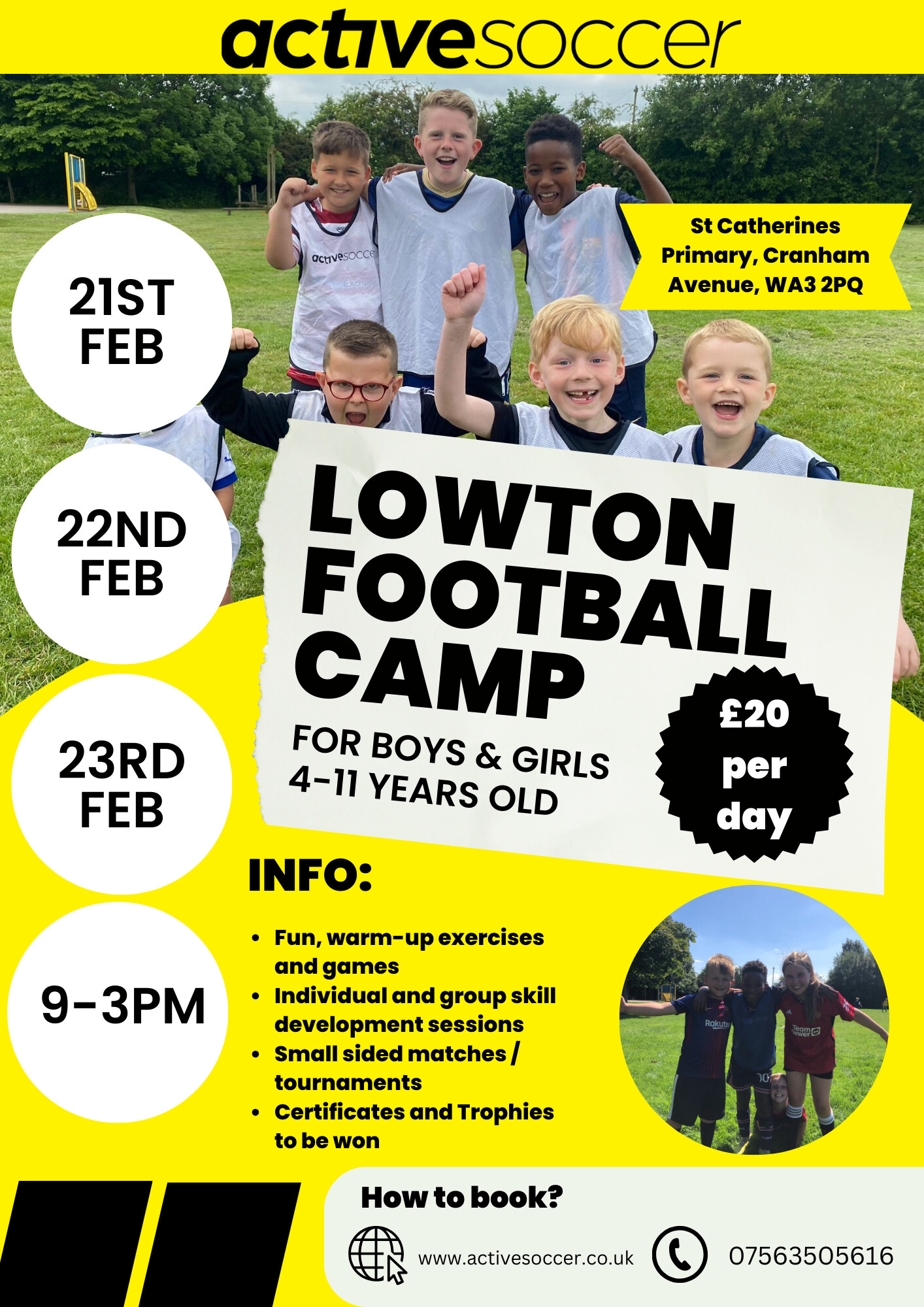 Lowton Football Camp
