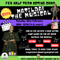 Photo of FEB HALF TERM CAMP: MATILDA THE MUSICAL! 