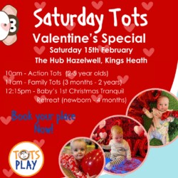 Photo of Saturday Tots – Valentines Special – Family Tots