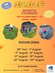 Photo of Ignite Sports Courses at St Clares School Porthcawl