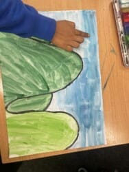 Photo of Plein-air watercolour painting (aged 9 - 15)