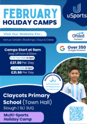 Photo of A uSports Multi Sports Camp | Slough | February Half Term Holidays 2025