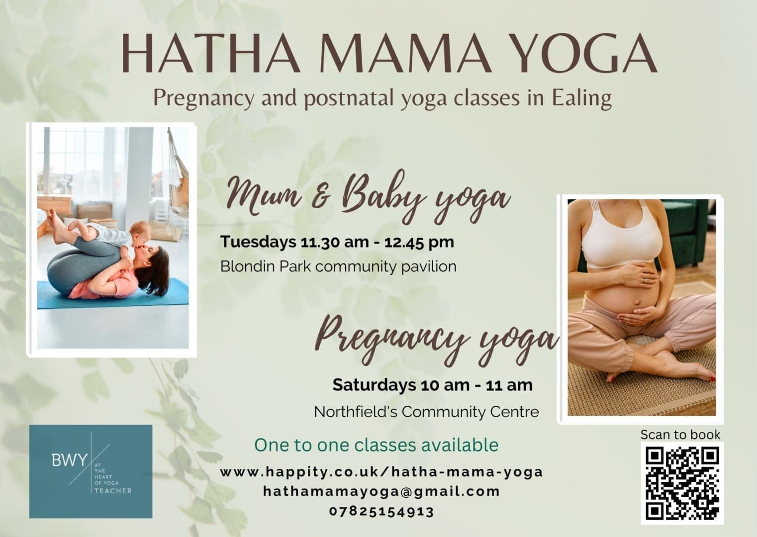 Mum and baby yoga – Hatha Mama Yoga - Daytime Clubs Near You,Windmill ...