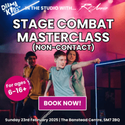 Photo of Stage Combat  (Non-contact) Masterclass for all ages 6+