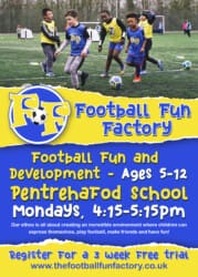 Photo of Football Fun Factory – Football Fun and Development (Pentrehafod Comprehensive School) 4:15pm-5:15pm