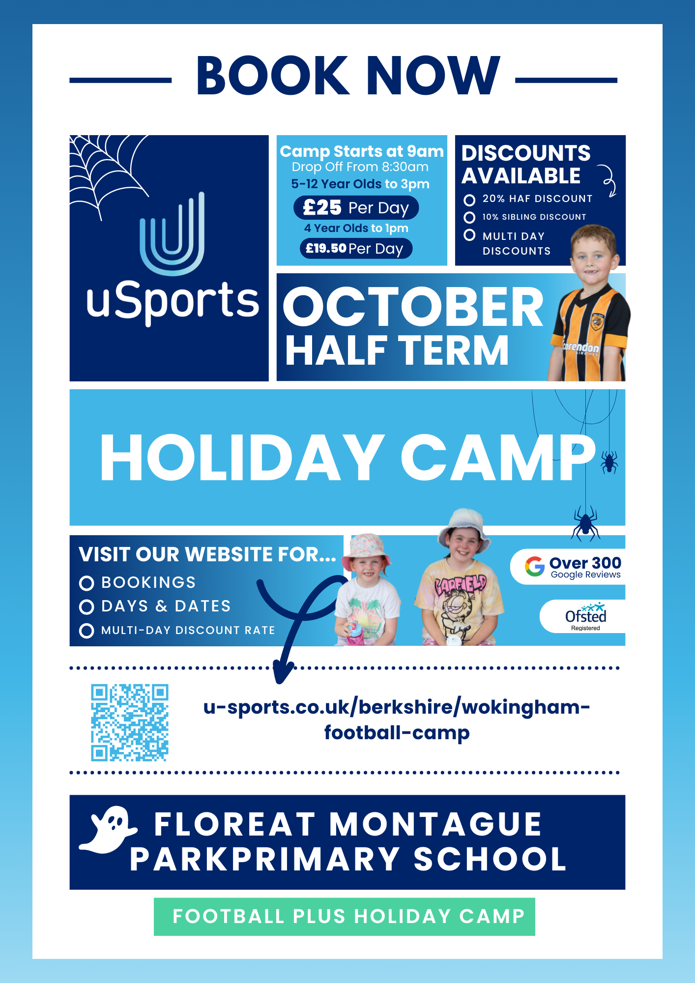 Photo of A uSports Football Camp | Floreat Montague (Wokingham) | October Half Term 2024