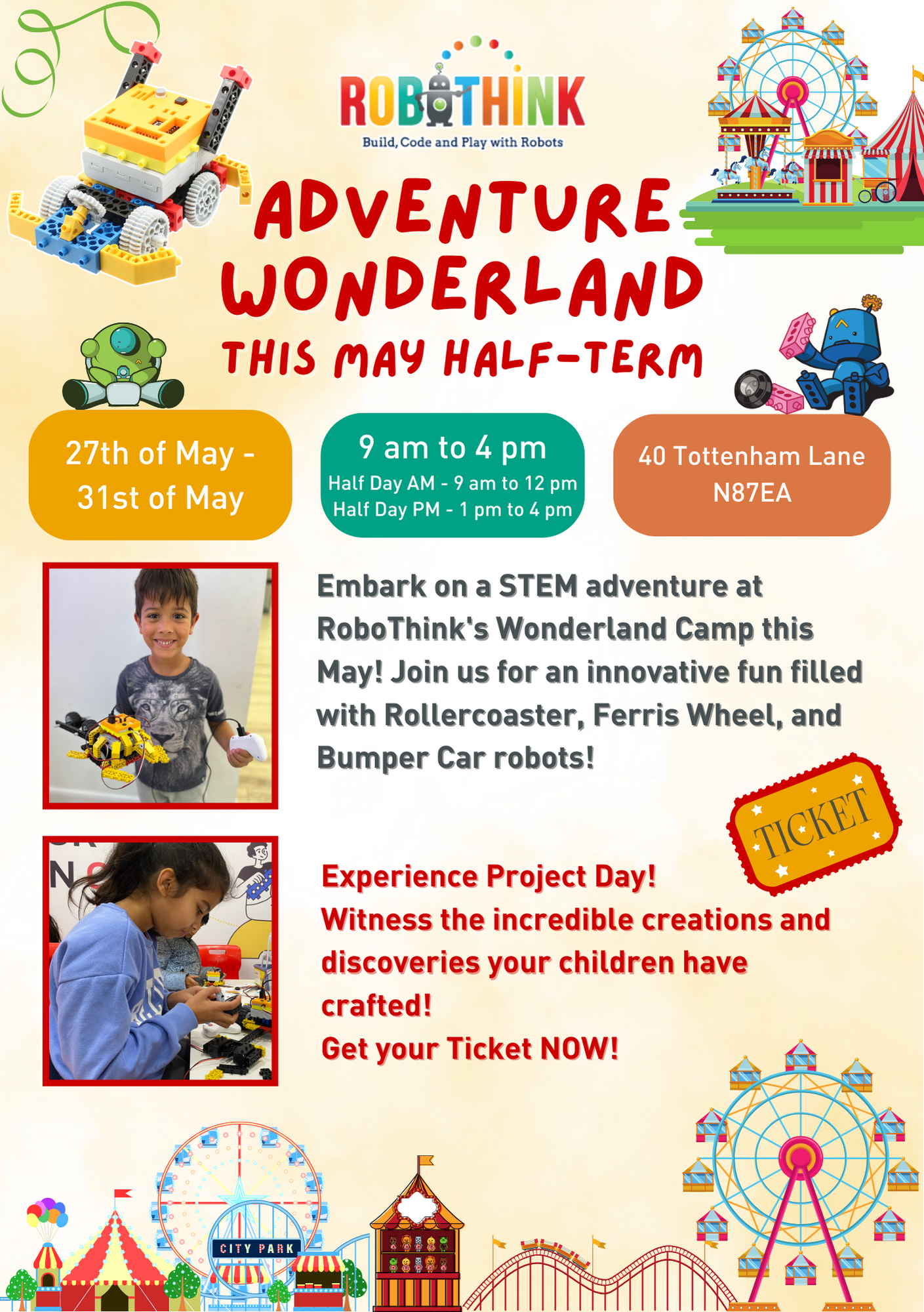 Hornsey Robotics Camp – Adventure Wonderland 2024