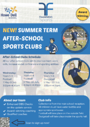 Photo of Foundation Sports Howe Dell School Years 1-3 After School Football Club