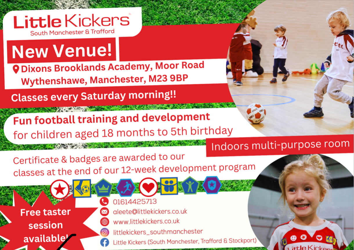 Photo of Little Kickers Pre-School & Key Stage 1 Football Classes (Wythenshawe)