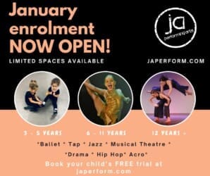 Photo of Dance classes in Ballet, Tap and Jazz.  Classes also available in Acro, Musical Theatre and Drama for Children from 3 years to 18 years.   Adult classes too! In ballet, tap and jazz.  First class is a FREE trial class 