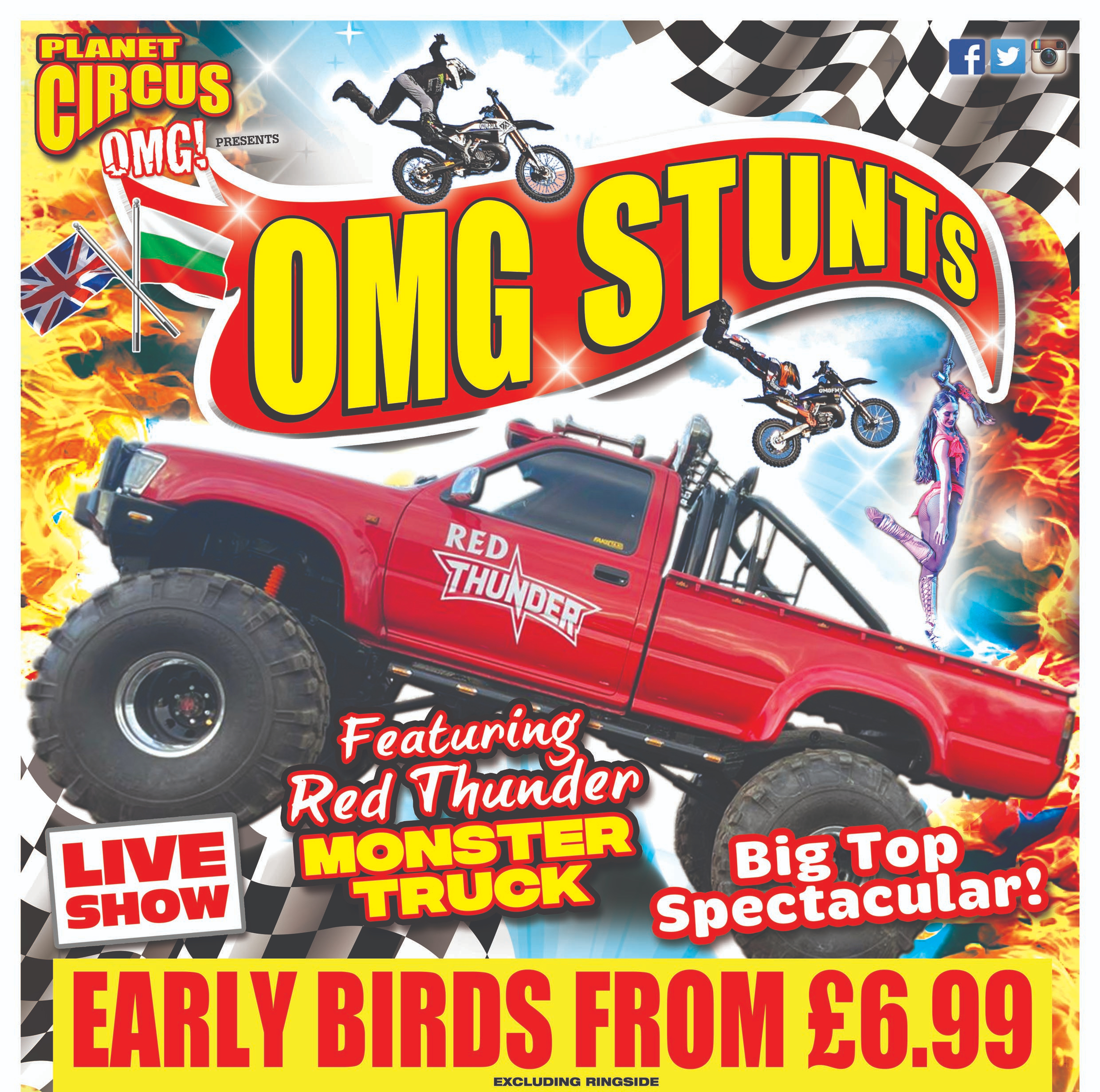 OMG! Stunts Redcar Racecourse! – 11-16th June 2024