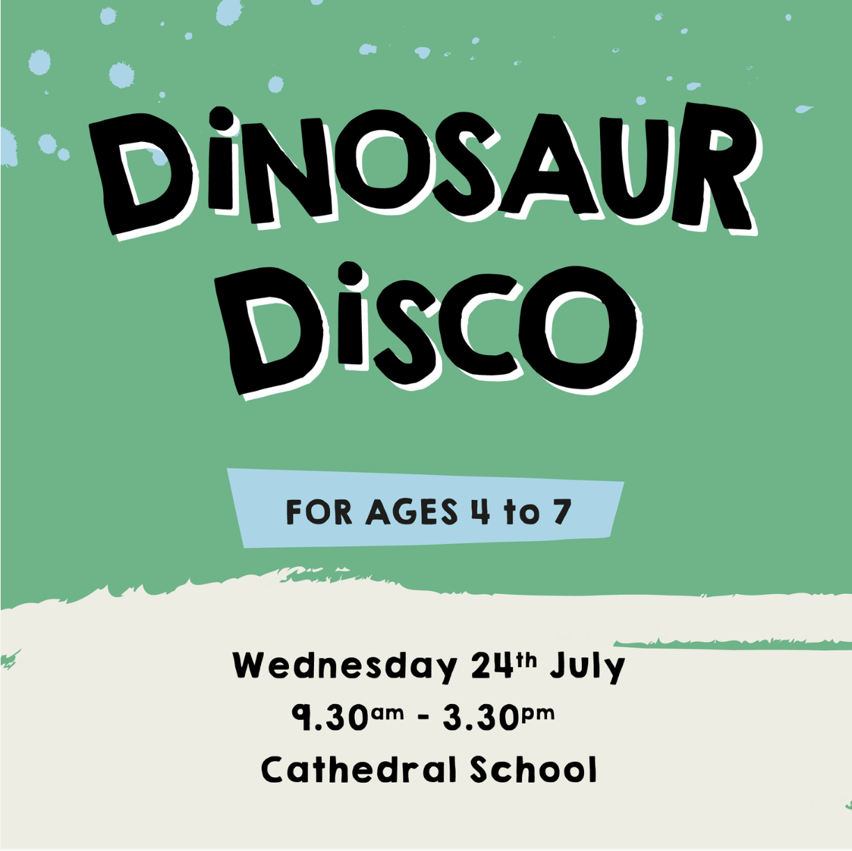 Dinosaur Disco – 24th July 2024