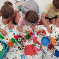 Photo of Free crafty fun for kids over lunch at Gordon Ramsay's Street Pizza, Battersea