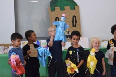 Photo of The PEA and the Princess Puppet Play