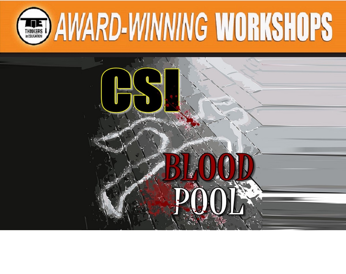Photo of CSI CHALLENGE: BLOOD POOL – Murder Mystery (for ages 12+) Thorpe End