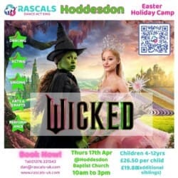 Photo of Rascals ‘Wicked’ workshop – Hoddesdon