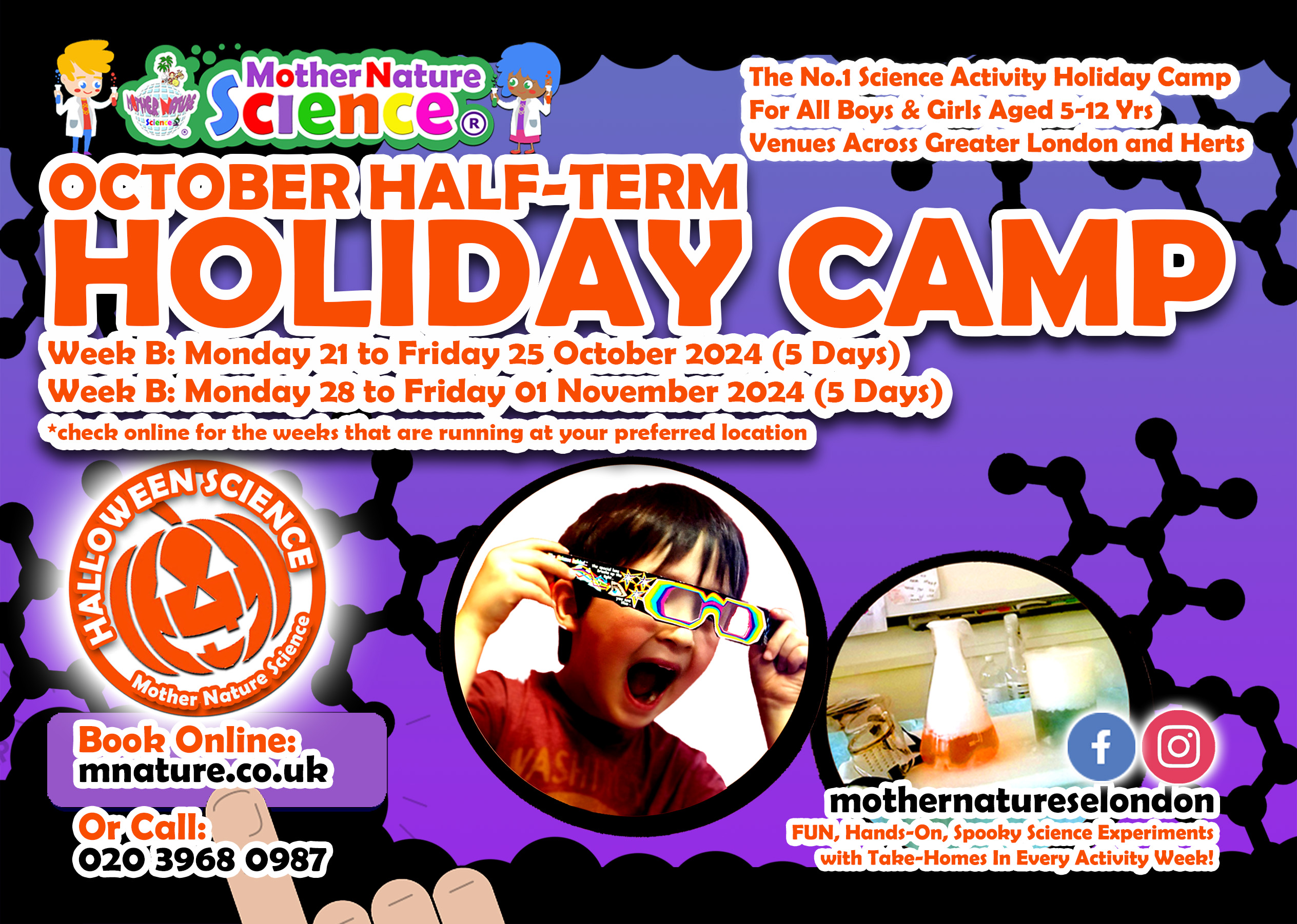 Photo of Mother Nature Science SE London – October Halfterm Camp at St Judes Primary CE School SE1